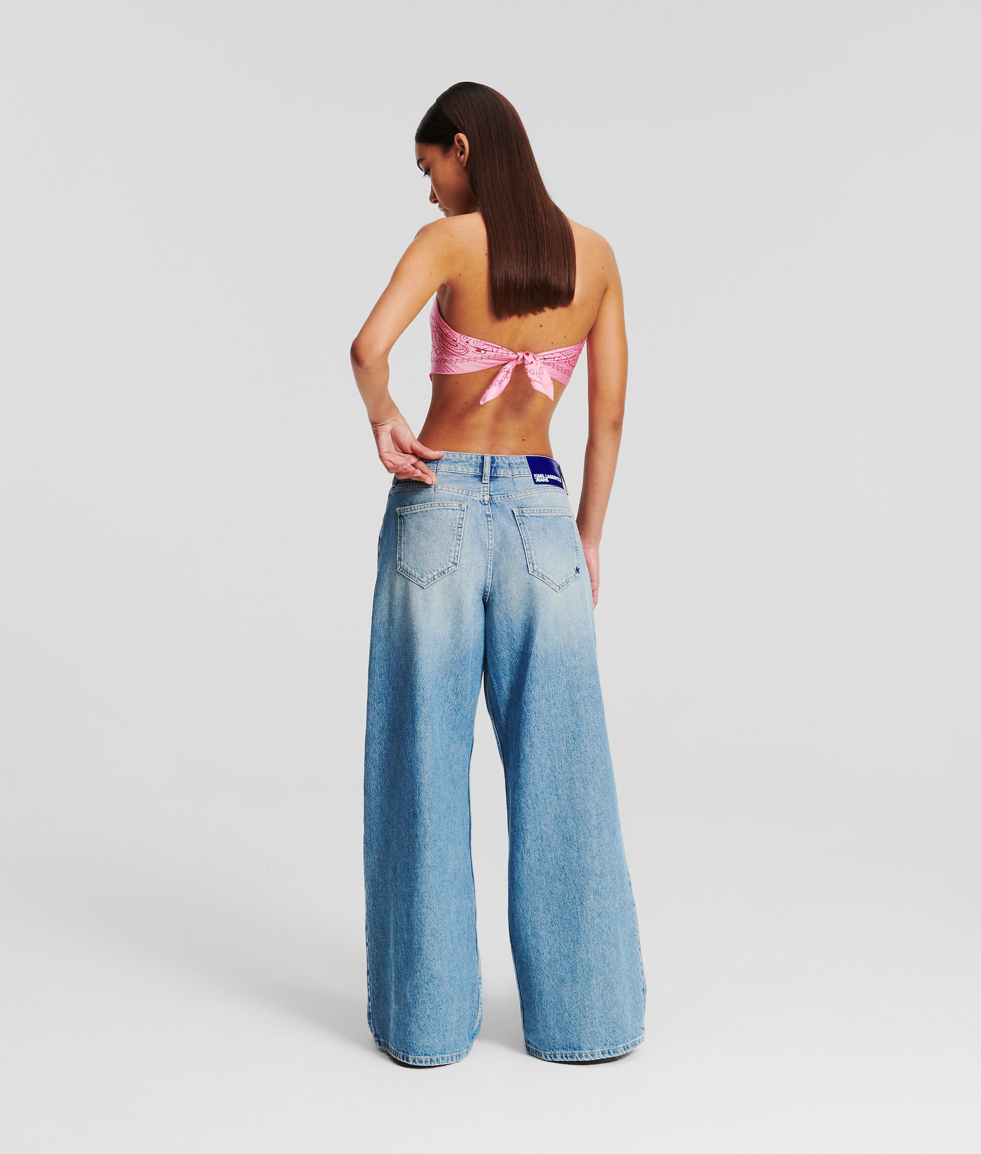 (image for) State-Of-The-Art KLJ Mid-Rise Relaxed Pleated Jeans